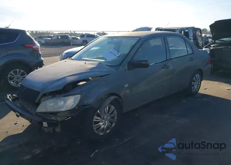 2002 Mitsubishi Lancer Es из США, поврежденный, VIN JA3AJ26E72U066619